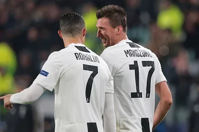 CR7 and Mandzukic